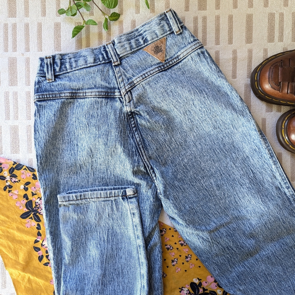 Cap Ferrat | Vintage | 80s | Acid Washed Denim